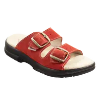 SANTE Dámské pantofle N/517/34P/38/CP ČERVENÁ v.38