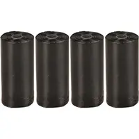 Flamingo sáčky na psí exkrementy - černé 4 x 15 ks