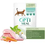 OPTIMEAL™ Superpremium kapsička pre mačky s kralikom v mrkvovom žele 12x85g (5840)