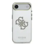 Zadní kryt Guess PC/TPU Mirror 4G Glitter Logo MagSafe pro Apple iPhone Air, zlatá