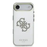 Zadní kryt Guess PC/TPU Mirror 4G Glitter Logo MagSafe pro Apple iPhone Air, zlatá