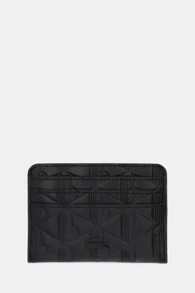 Kožené puzdro na karty Lacoste