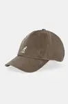 Kšiltovka Kangol CORD HAWKER zelená barva, K5206HT.NI044