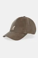 Kšiltovka Kangol CORD HAWKER zelená barva, K5206HT.NI044