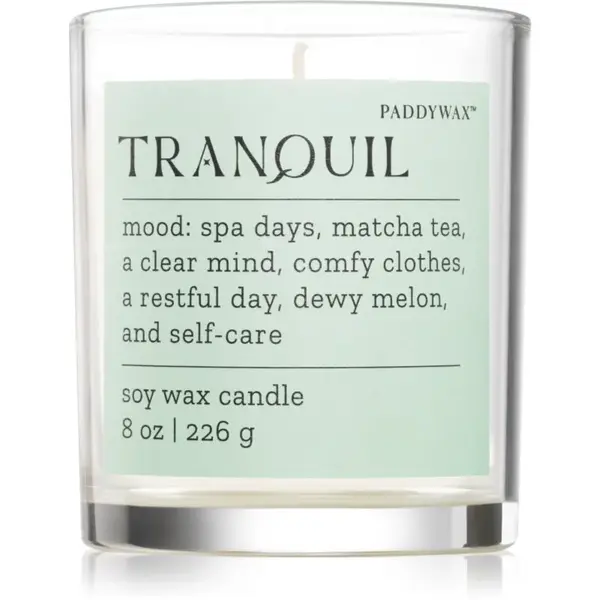 Paddywax Mood Tranquil Lush Palms vonná svíčka 226 g