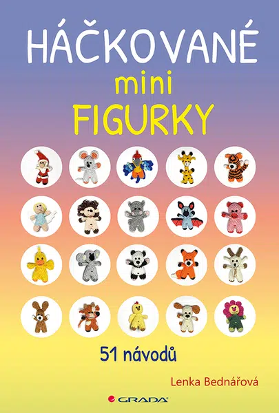 Kniha: Háčkované minifigurky od Bednářová Lenka