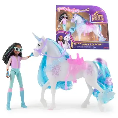 Unicorn Academy figurky Layla a Glacier 11 cm