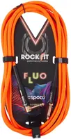 Bespeco ROCKIT FLUO Orange 3 m Right Angle