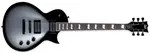 ESP LTD EC-256 Silver Sunburst Teardrop