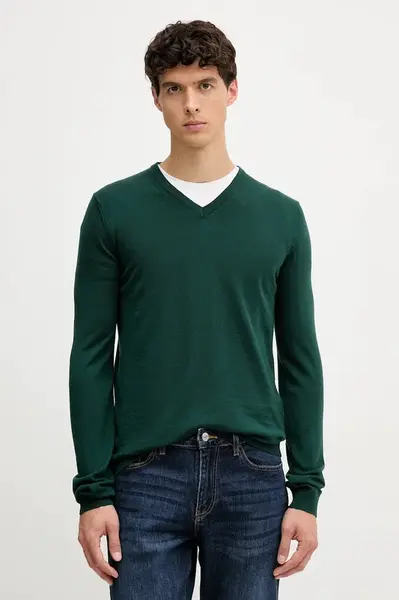 Vlněný svetr HUGO San Vredo-M