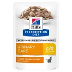 Hill's Prescription Diet c/d Multicare Urinary Care krmivo pro kočky - kapsička 12 x 85 g