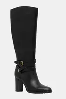 Kožené čižmy Lauren Ralph Lauren Cllns Tl Hl