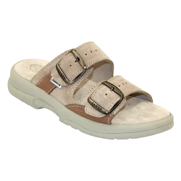 SANTÉ Dámské pantofle N/517/33P/28/47/SP BÉŽOVÁ v.37