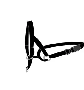 Flamingo Easy Leader popruh - čierny S