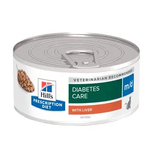Hill's Prescription Diet m/d  Diabetes/Weight Management krmivo pre mačky - konzerva 156 g