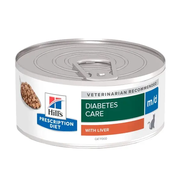 Hill's Prescription Diet m/d  Diabetes/Weight Management krmivo pre mačky - konzerva 156 g