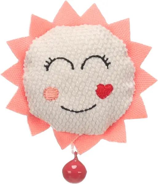 Flamingo Lovu textilní hračky pro kočky - různé vzory Slunce