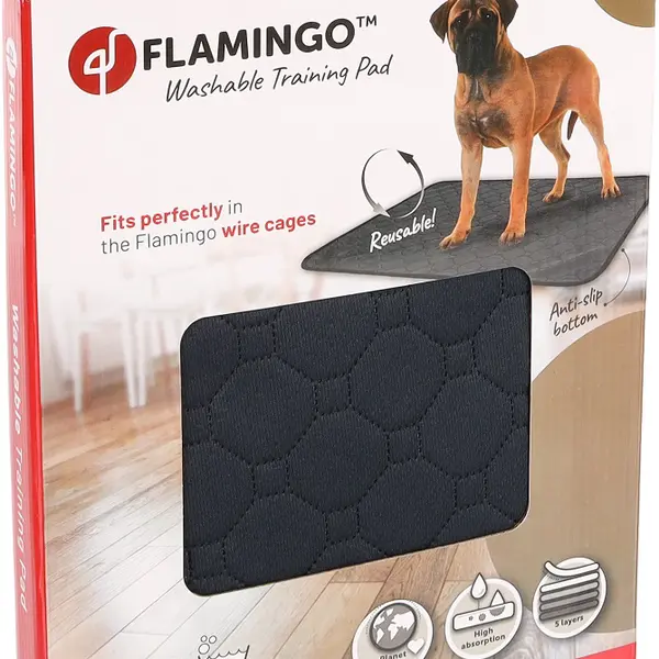 Flamingo plienkové podložky pre psov - šedá XXL