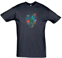 Petissimo Jungle pánske tričko - modré XL