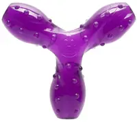 GimDog Deep-Infusion ochucená 3-hrotová hračka - slanina 1 ks - 15,2 cm