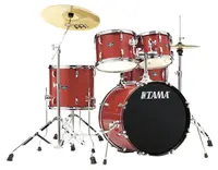 Tama StageStar Candy Red Sparkle Studio Set