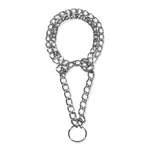 Obojok Trixie polosťahovacia reťaz dvojradový  55cmx2,5mm