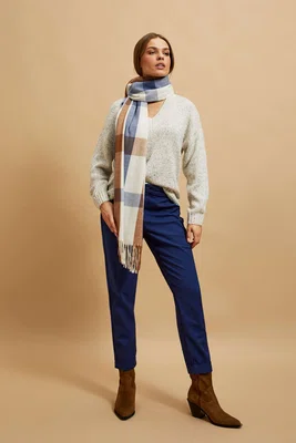 Marisse Checkered Scarf