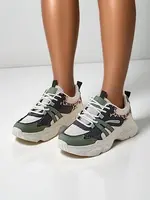 Resti Women's sporty sneakers on a thicker sole Aimo