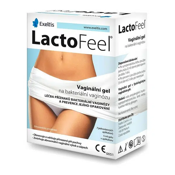 EXELTIS Lactofeel vaginální gel 7 x 5ml II