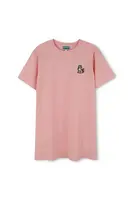 Dětské bavlněné šaty Kenzo Kids růžová barva, mini, K61350