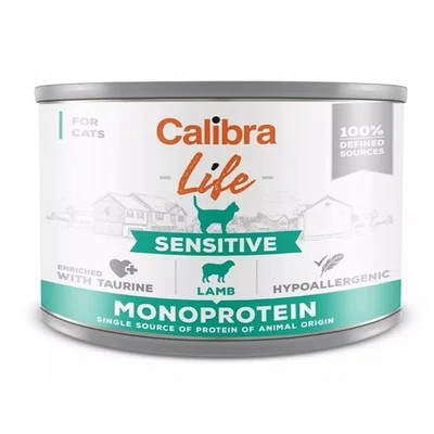 Calibra Cat Life konzerva Sensitive Lamb 200 g | Konzerva pro kočky