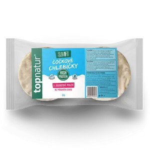 TOPNATUR Čočkové chlebíčky jogurtová poleva 70 g