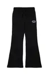 Dětské bavlněné tepláky Diesel PEBIRT TROUSERS černá barva, J02419