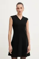 Šaty BOSS Orange C_Duttina černá barva, mini, 50543845