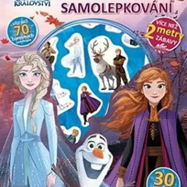 Nekonečné samolepkování - Ledové království