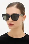 Sluneční brýle Gucci dámské, černá barva, GG1830SK