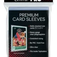 Obaly na karty UltraPro Průhledné - Premium - 100 ks