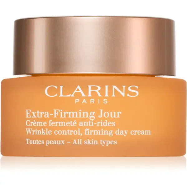 Clarins Extra-Firming Day denní liftingový krém proti vráskám pro všechny typy pleti 50 ml
