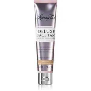 Loving Tan Deluxe Face Tan samoopalovací krém na obličej odstín Medium 50 ml