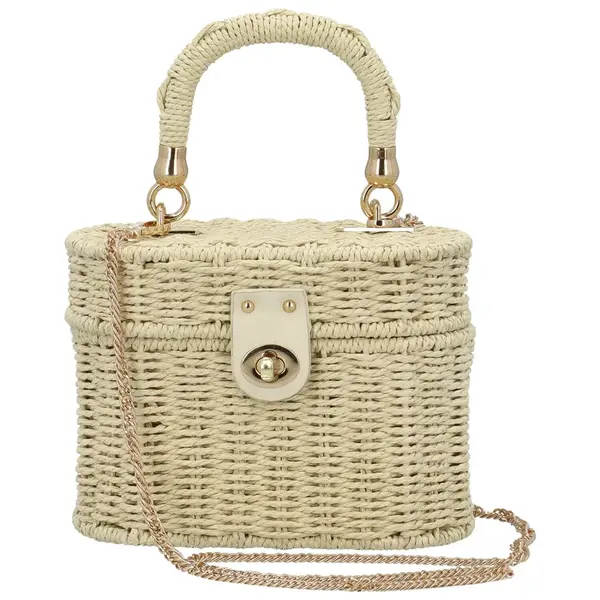 Dámská kabelka/košík do ruky krémový - Firenze Briana