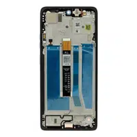 LCD display + dotyková deska + přední kryt pro Motorola Moto G75, aqua blue (Service Pack)