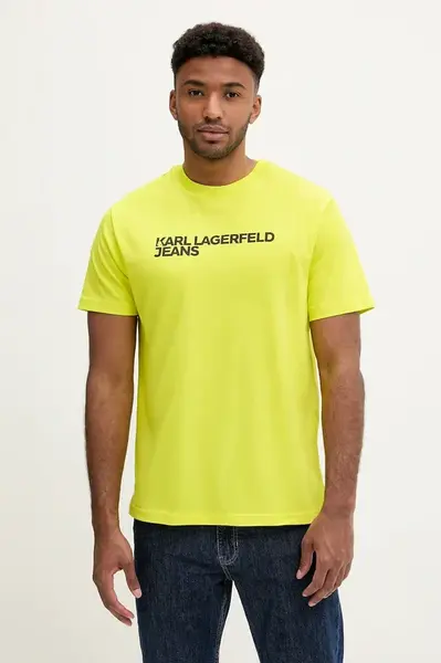 Bavlněné tričko Karl Lagerfeld Jeans