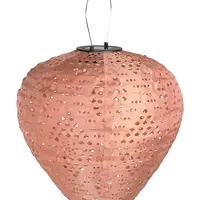 Solární LED svítilna House Nordic Greatham 30 cm růžová barva