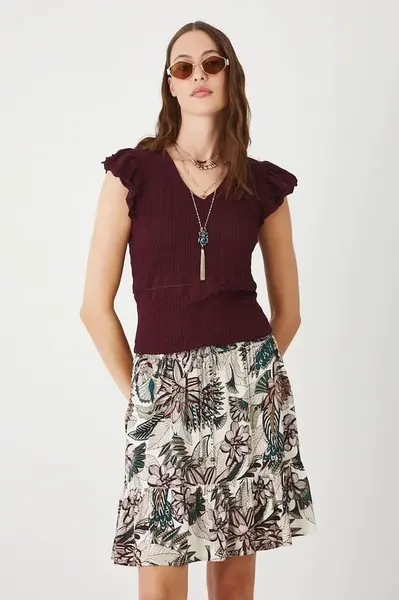 Tričko Medicine dámské, vínová barva