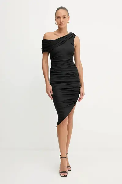 Šaty Marciano Guess PATTY černá barva, mini, přiléhavé, 5YGK06 6334A