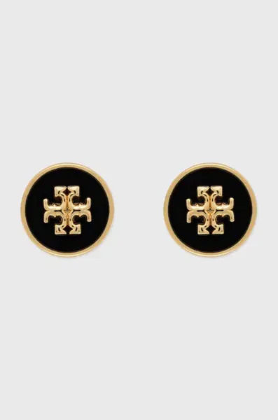 Náušnice Tory Burch KIRA ENAMEL zlatá barva, 90547.720