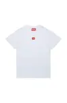 Dětské bavlněné tričko Diesel TXDIEGO T-SHIRT bílá barva, s aplikací, J02501