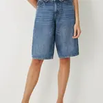 Bavlněné šortky Medicine modrá barva, high waist