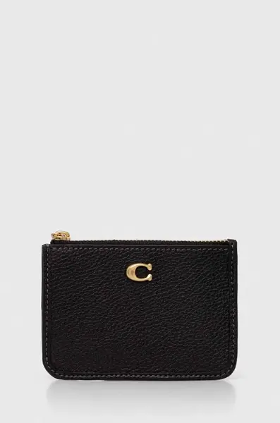 Kožený obal na klíče Coach