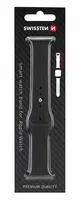 Silikonový řemínek Swissten pro Apple Watch 38-40mm, černá